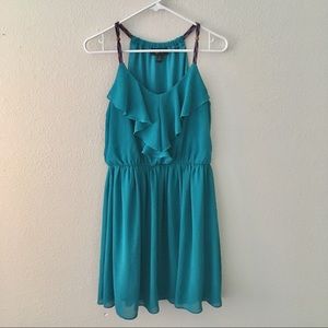 Teal summer dress